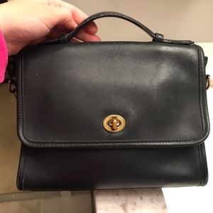 Vintage Coach Court 9870 Navy